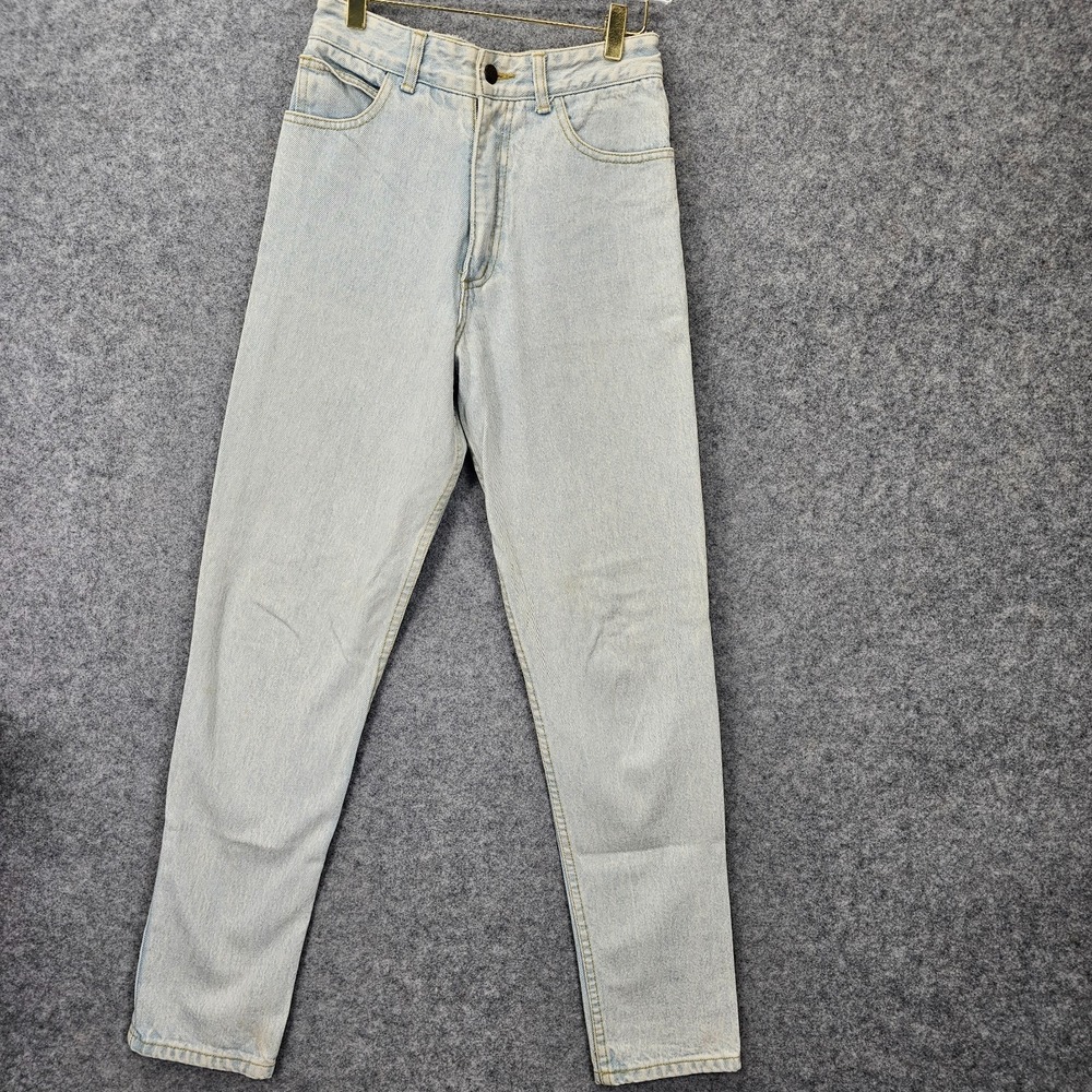 Vintage Marciano GUESS Jeans Womens 27x30 Blue Light Wash‎ Mom Tapered 80s USA